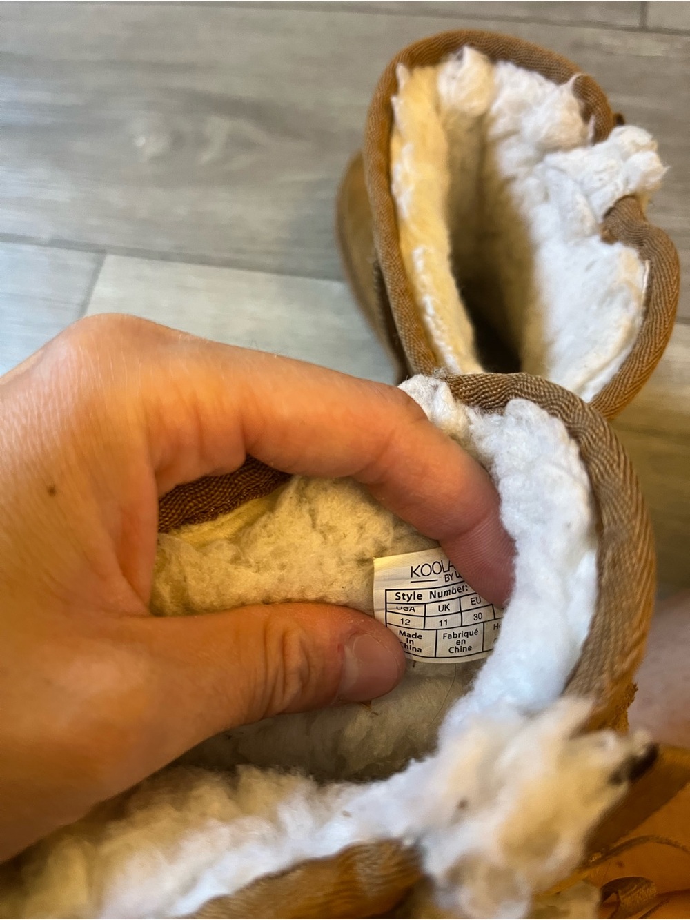 Kookaburra UGG Girl Suede Winter Boots Size 12 - Picture 6 of 8